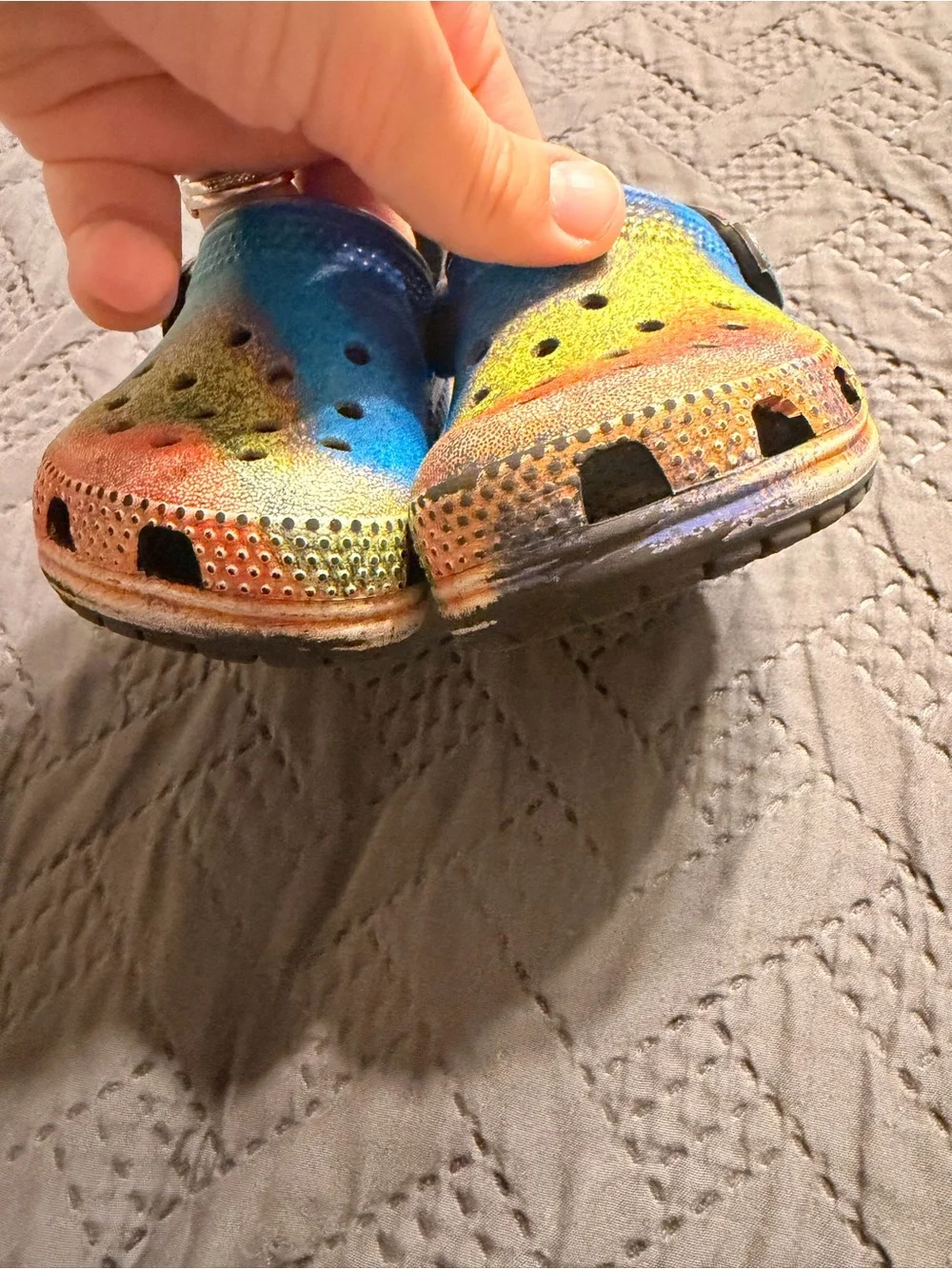 Baby  Tie-Dye Slip-On Crocs - Multicolor